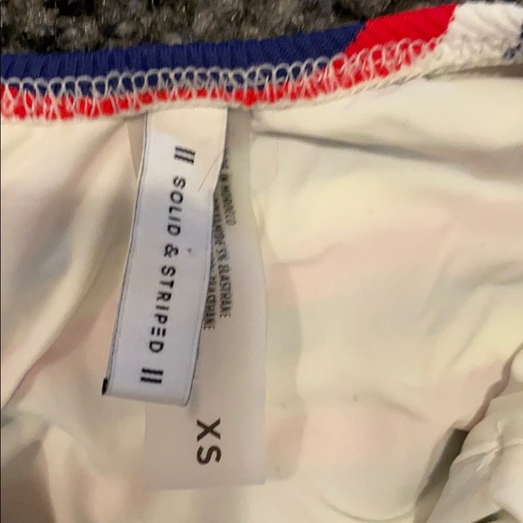 Red, white and blue striped bathing suit - Picture 3 of 3